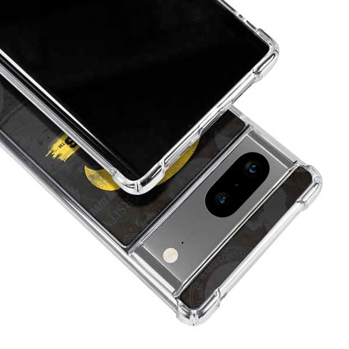 University of Iowa Hawkeyes Distressed Logo Google Pixel 7a Clear Case